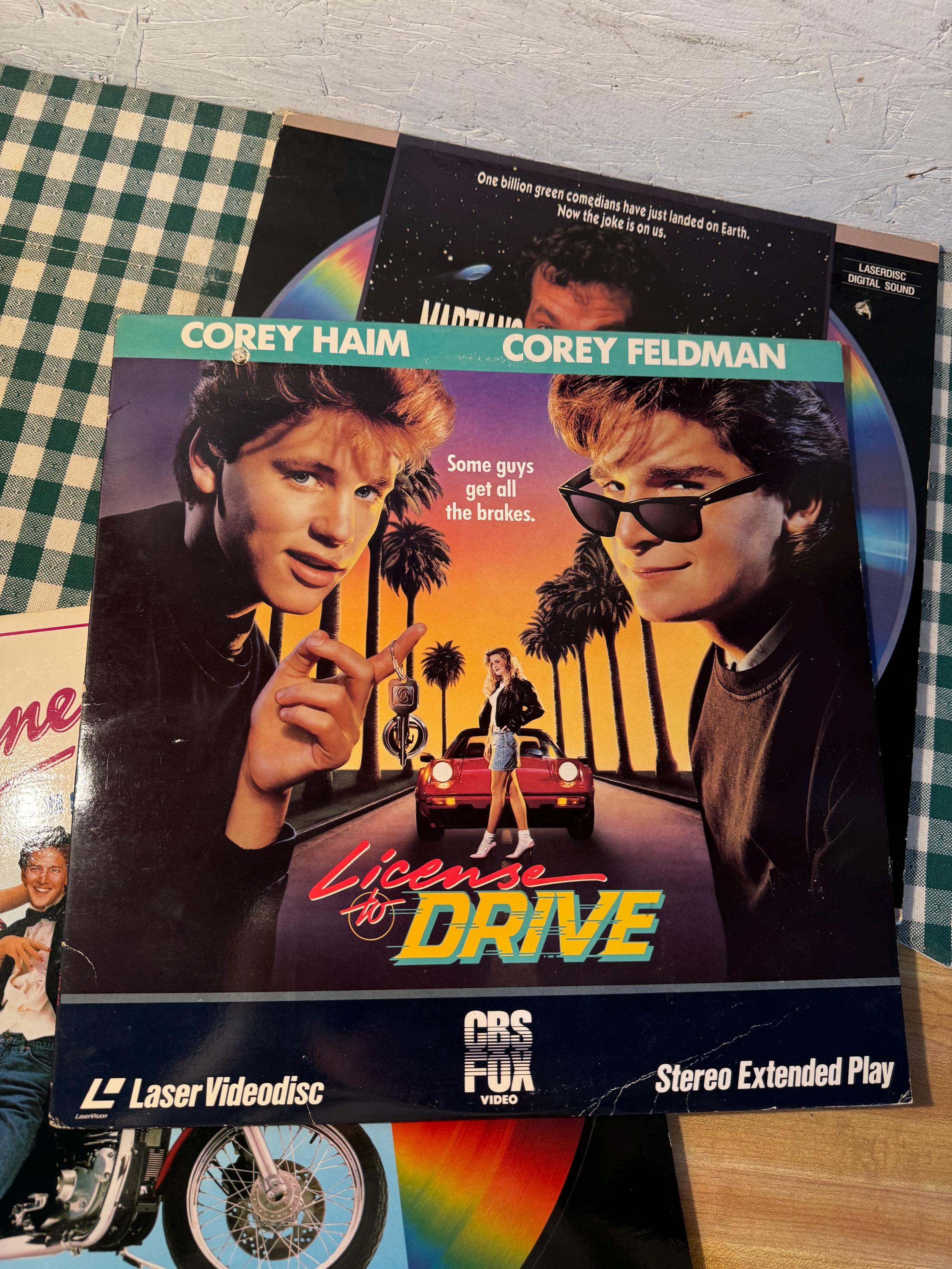 Vintage Laser Videodisc Movies - Martians Go Home, Mannequin