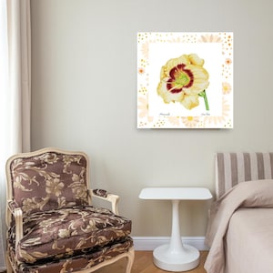 Poster Hemerocallis su Carta Fotografica - Stampa Botanica da Parete -Edizione limitata, 900 copie - Idea Regalo Natura