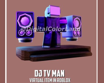 Dj Tv Man | Toilet Tower Defense Roblox