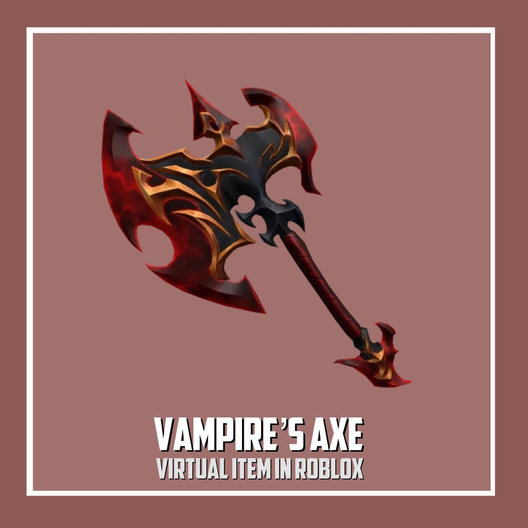 Vampire's Axe | Murder Mystery 2 / MM2 Roblox ~ Read