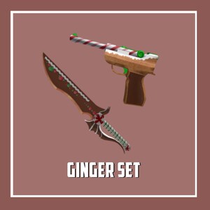 Set di zenzero / Murder Mystery 2 / MM2 Roblox ~ Leggi la DESCRIZIONE!