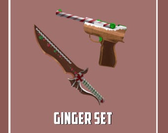 Ginger set | Murder Mystery 2 / MM2 Roblox ~ Read DESCRIPTION!