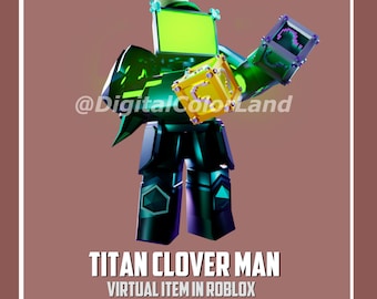 Titan Clover Man | Toilet Tower Defense Roblox