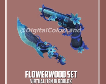 Flowerwood Set | Murder Mystery 2 / MM2 Roblox ~ Read DESCRIPTION!