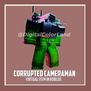 Corrupted Cameraman | Toilet Tower Defense / TTD Roblox ~ Read DESCRIPTION!