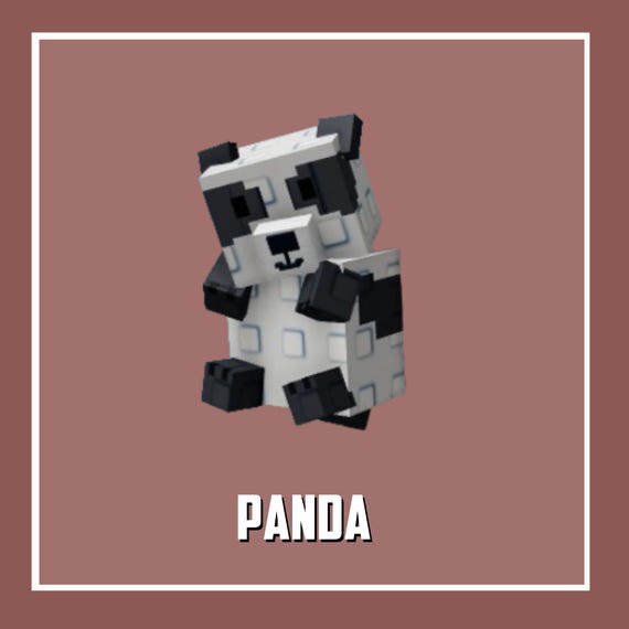 Panda | Grow a Garden / GAG Roblox - Read Description! - Etsy