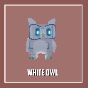 White Owl | Grow a Garden / GAG Roblox - Read Description!