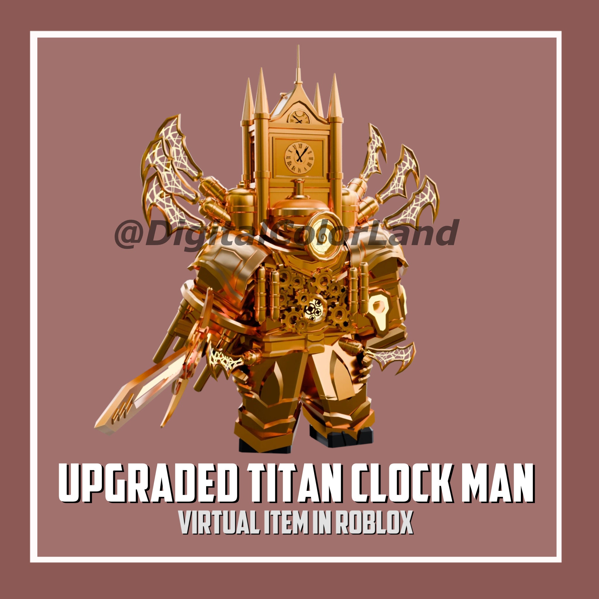 アップグレードされたタイタン クロック マン | トイレタワー