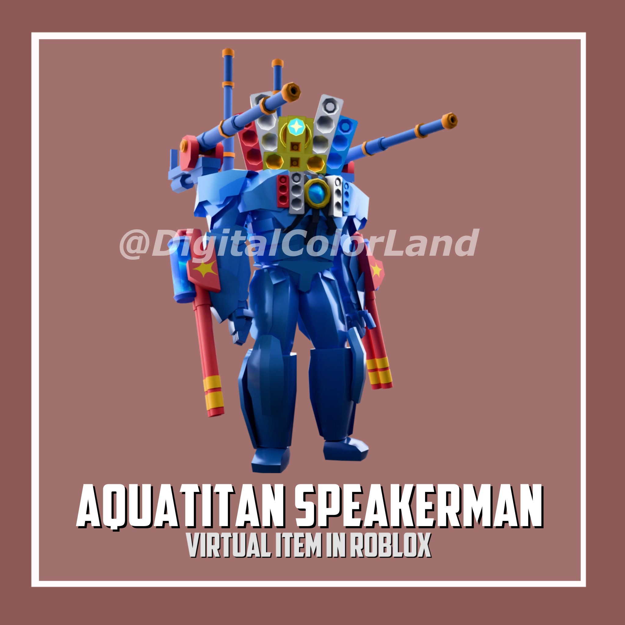 Aquatitan Speakerman | トイレタワーディフェンス / TTD Roblox