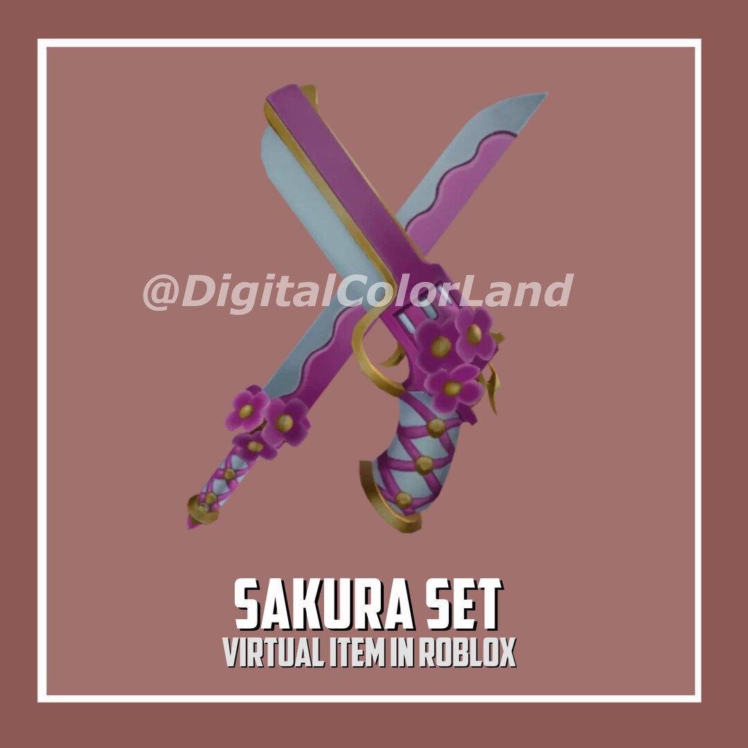 Sakura Set | Murder Mystery 2 / MM2 Roblox ~ Read
