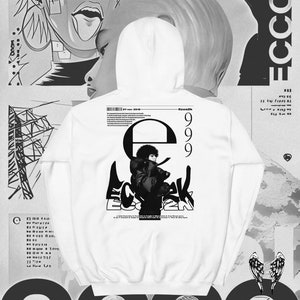 Ecco2k hoodie - Sweatshirt, Bladee hoodie, Shirt Drain Gang, Bladee, SadBoys, Yunglean, DyG, aesthetic Clothing. Grunge Clothing.