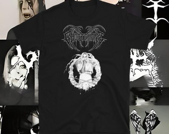 Shirt Ghostemane, Grunge Clothing, Aesthetic, Dark Metal, Goth Clothing, E Girl clothing, Ghostemane, Gothic,Y2k, Lil Peep, Mercury, Bersek