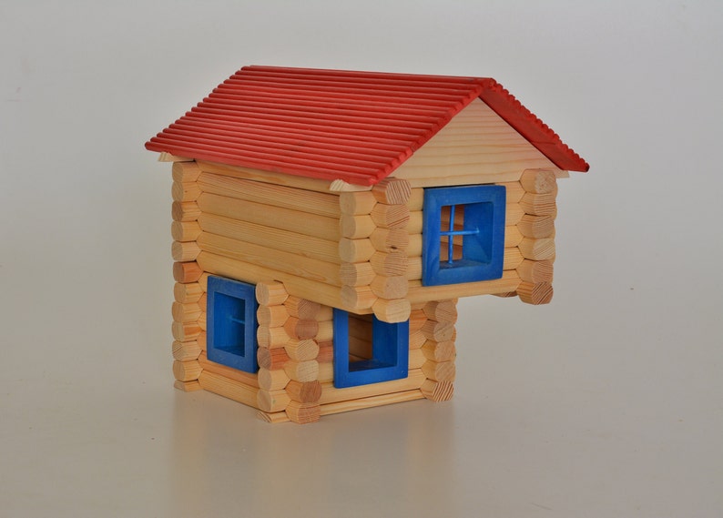 Architektur, Bausteine, Hausblock bauen, Bauanleitung, Bauspielzeug, Sammelspiel, Konstruktionsspiel, Ostergeschenkidee, Lernspielzeug, offenes Spiel, Holzarchitektur, Holzbaustein, Holzspiel,Geschenke Für Kinder,Hochvertigem holz