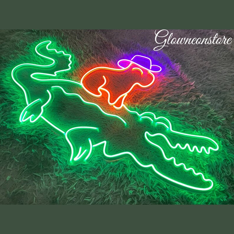 Capybara Neon Schild - Süße Wasserschwein LED Deko Mit USB-Anschluss Für Zimmer & Partys