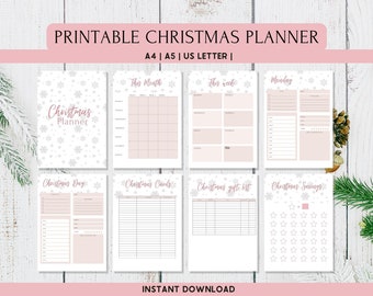 Weihnachtsplaner, Weihnachtsplaner, Urlaubsplaner, Geschenk Budgetplaner, Weihnachtsplaner, Weihnachtsgeschenkliste, Weihnachtsmappe, Weihnachten To Do Liste