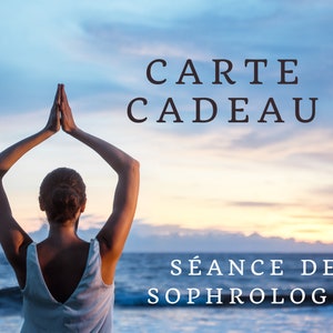 Carte Cadeau "Séance de Sophrologie"_Au cabinet ou en téléconsultation