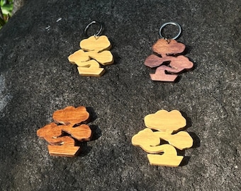 BTS RM Kim Namjoon Bonsai Wooden Keychain & Magnet, Tree, Namjooning, Nature, Kpop, Bangtan, ARMY, Gift, Keyring, Accessories, Charm, 방탄소년단