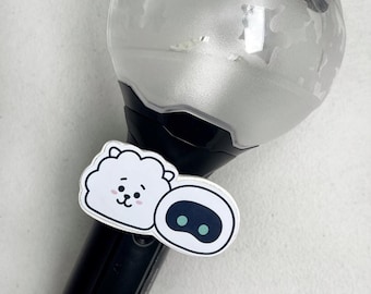BTS Jin RJ Wootteo RUNSEOKJIN_EP.TOUR Concert Army Bomb Lightstick Deco Charm Pin Kpop Bangtan Gift Keyring Accessories Pendant Logo Cheer