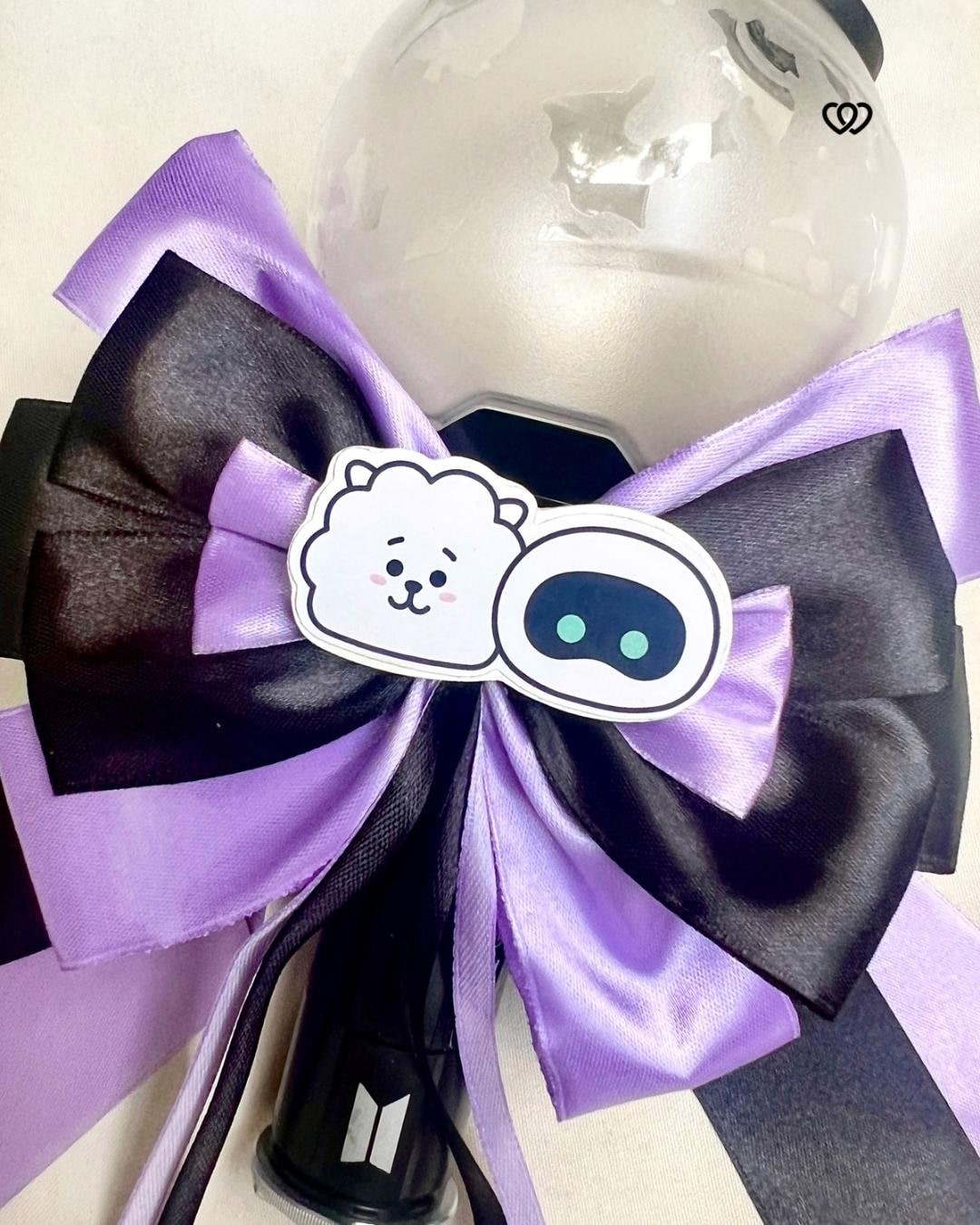 BTS Jin RJ Wootteo RUNSEOKJIN_EP.TOUR Concert Army Bomb Lightstick Bow ...