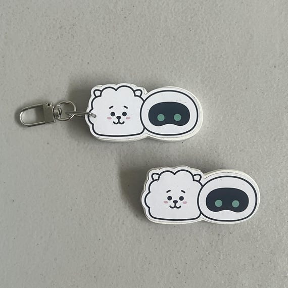 BTS Jin RJ Wootteo RUNSEOKJIN_EP.TOUR Concert Wooden Keychain