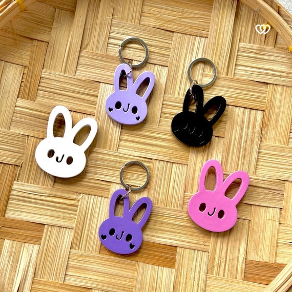 tomo様 リクエスト BTS JUNGKOOK ぽんぽんウサギさんキーホルダー Buy BTS Jeon Jungkook JK OJO Bunny Rabbit Face Wooden Keychain
