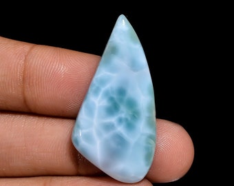 Schöne Qualität Natürliche Larimar Cabochon Phantasie Form Lose Edelstein für die Herstellung von Schmuck Larimar 24 Ct 35X18X5 MM