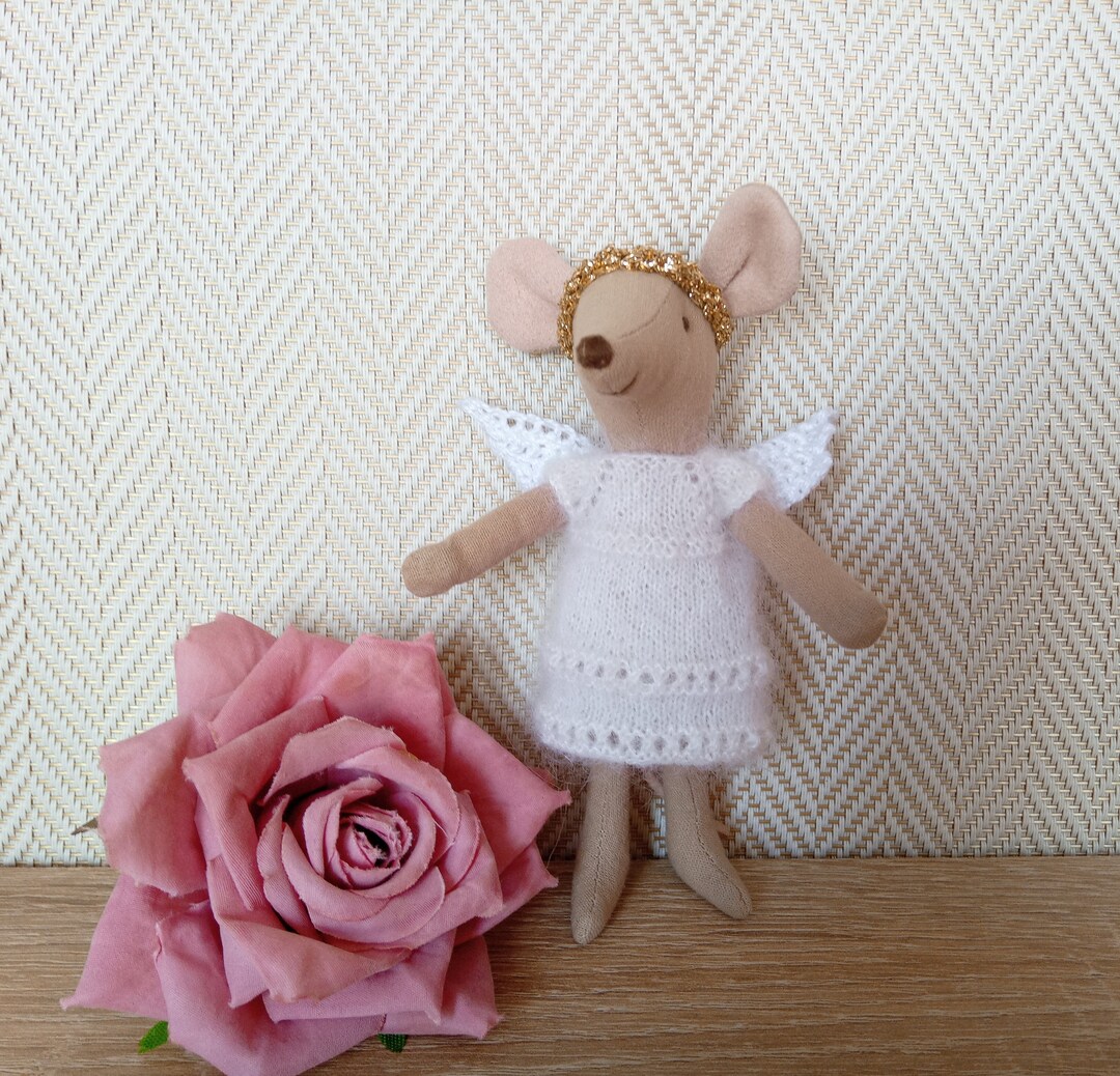 Maileg Knitted angel Garment - Etsy