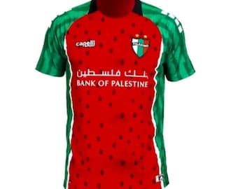 Palestine x Watermelon Football Shirt – Palestine Supporters Jersey | Free Palestine Solidarity Soccer Top | Men’s & Kids Sizes