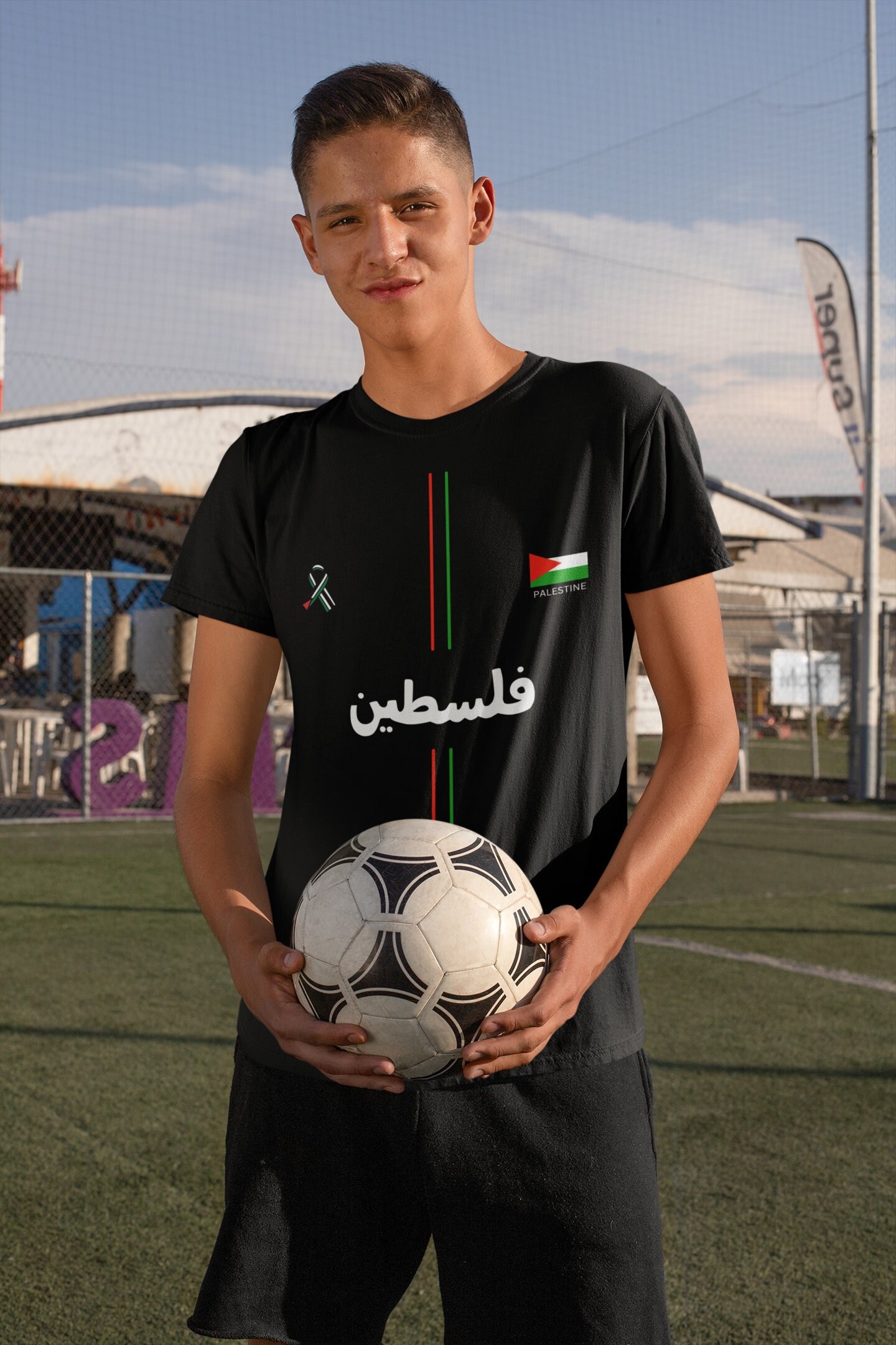 Free Palestine T Shirt Football Shirt Soccer Palestine Shirt Sports