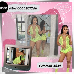 New Arrivals Flyer: Clothing, Hair, Website - Canva Template