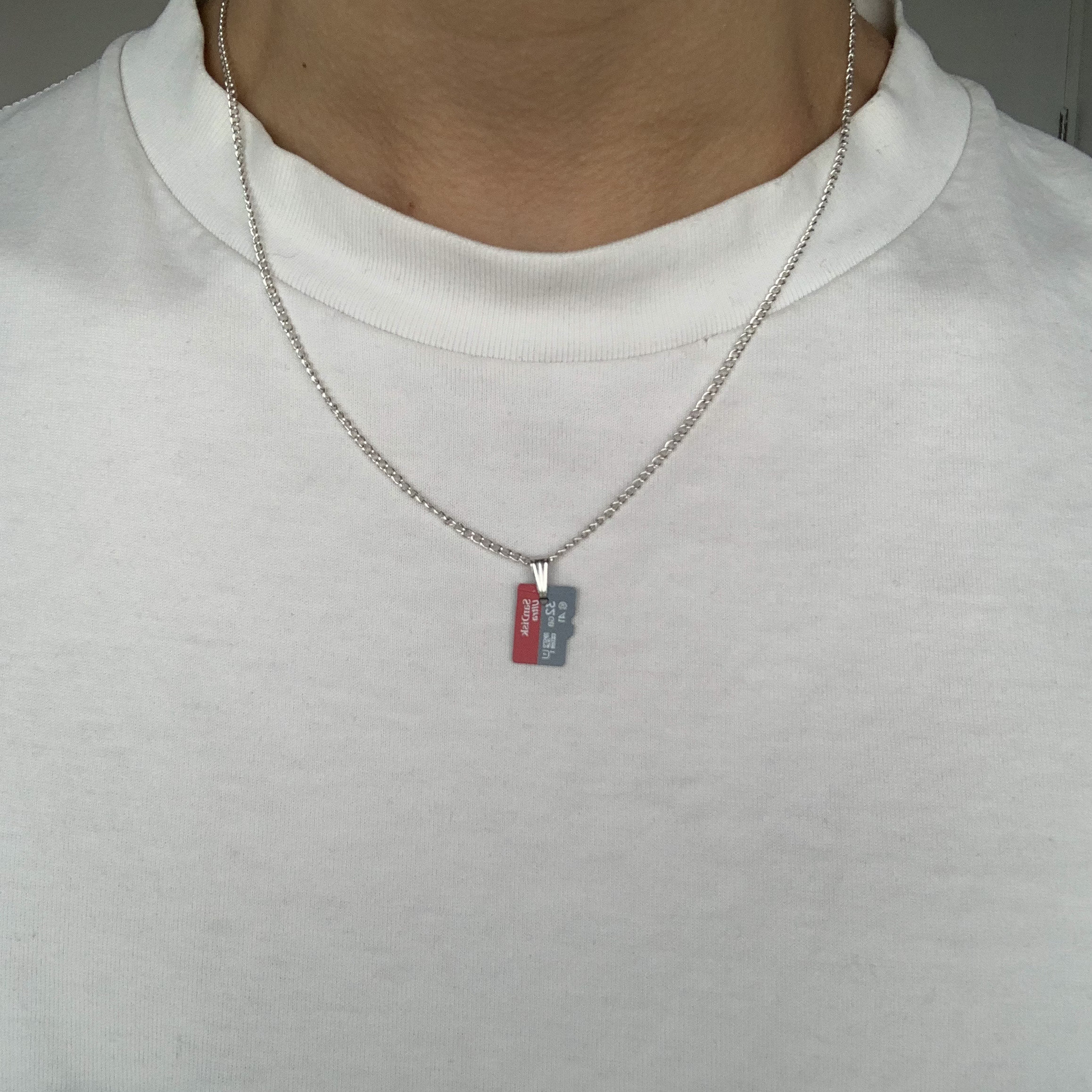 Micro sd 2024 card necklace