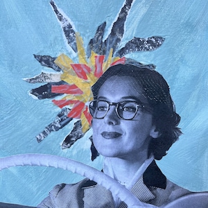 Ich habe eine Idee! - Bildende Kunst, Mixed Media, Collage