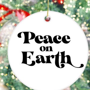 Peace on Earth SVG, Christmas SVG, Christ is Born SVG, Digital Download, Cut File, Sublimation, Clip Art (individual svg/dxf/png/jpeg files)