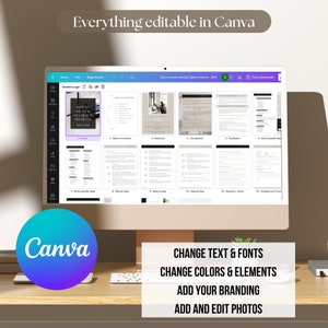 MRR Ebook: Digital Product Guide Canva Template (PLR) - Etsy