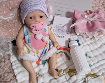 Mini premier Doll, Full body silicone platinum, bathtub Realistic doll,very soft and beautiful