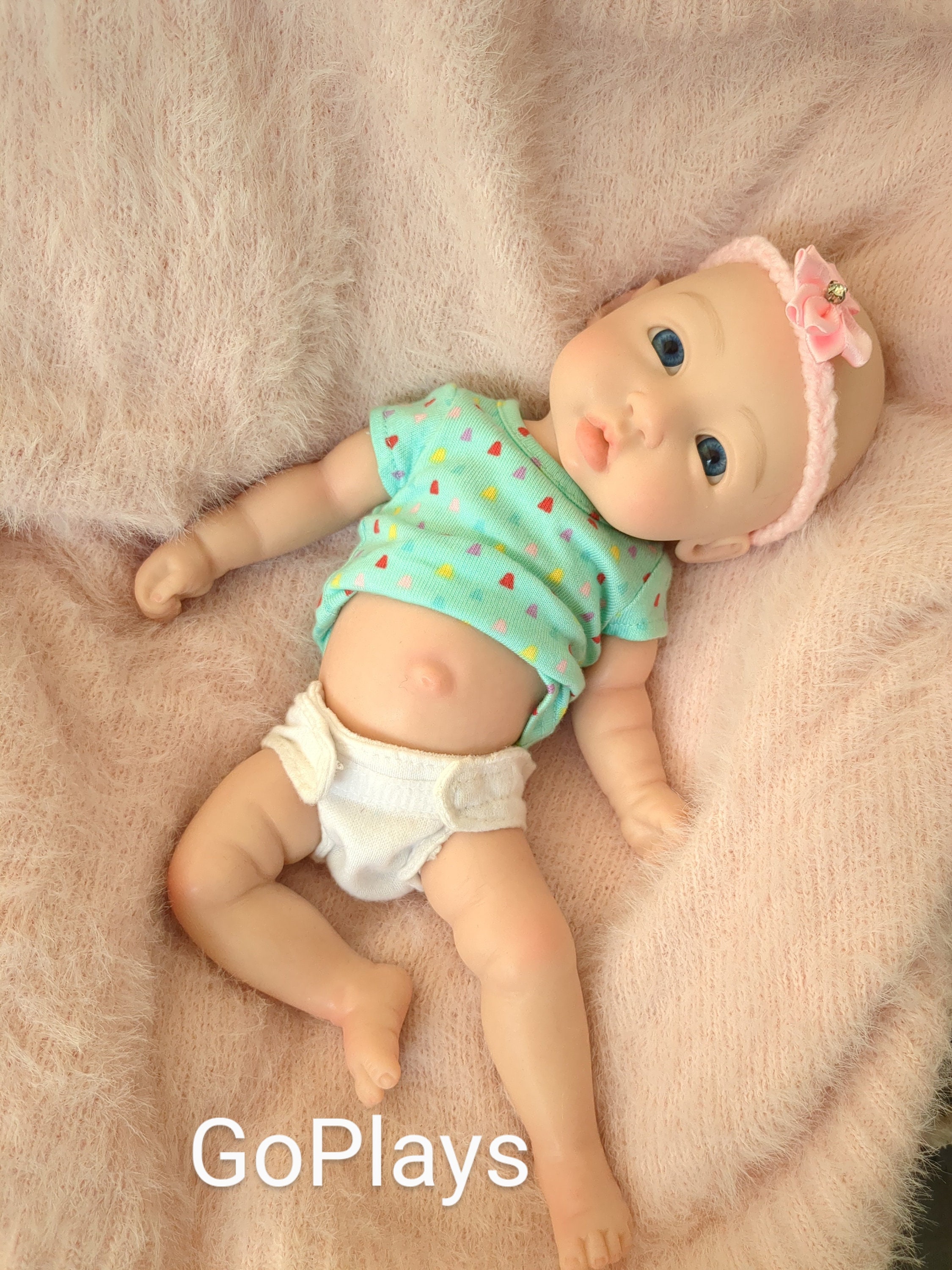 Shipping From Brazil Lifelike 55cm Reborn Baby Doll Soft Silicone