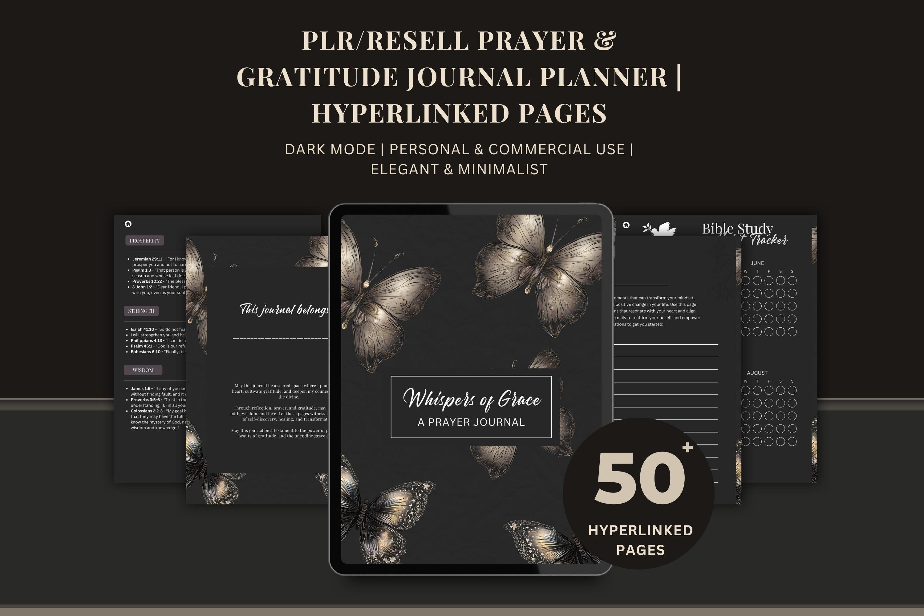 Prayer Journal | PLR Printable Templates Commercial Use | Canva ...