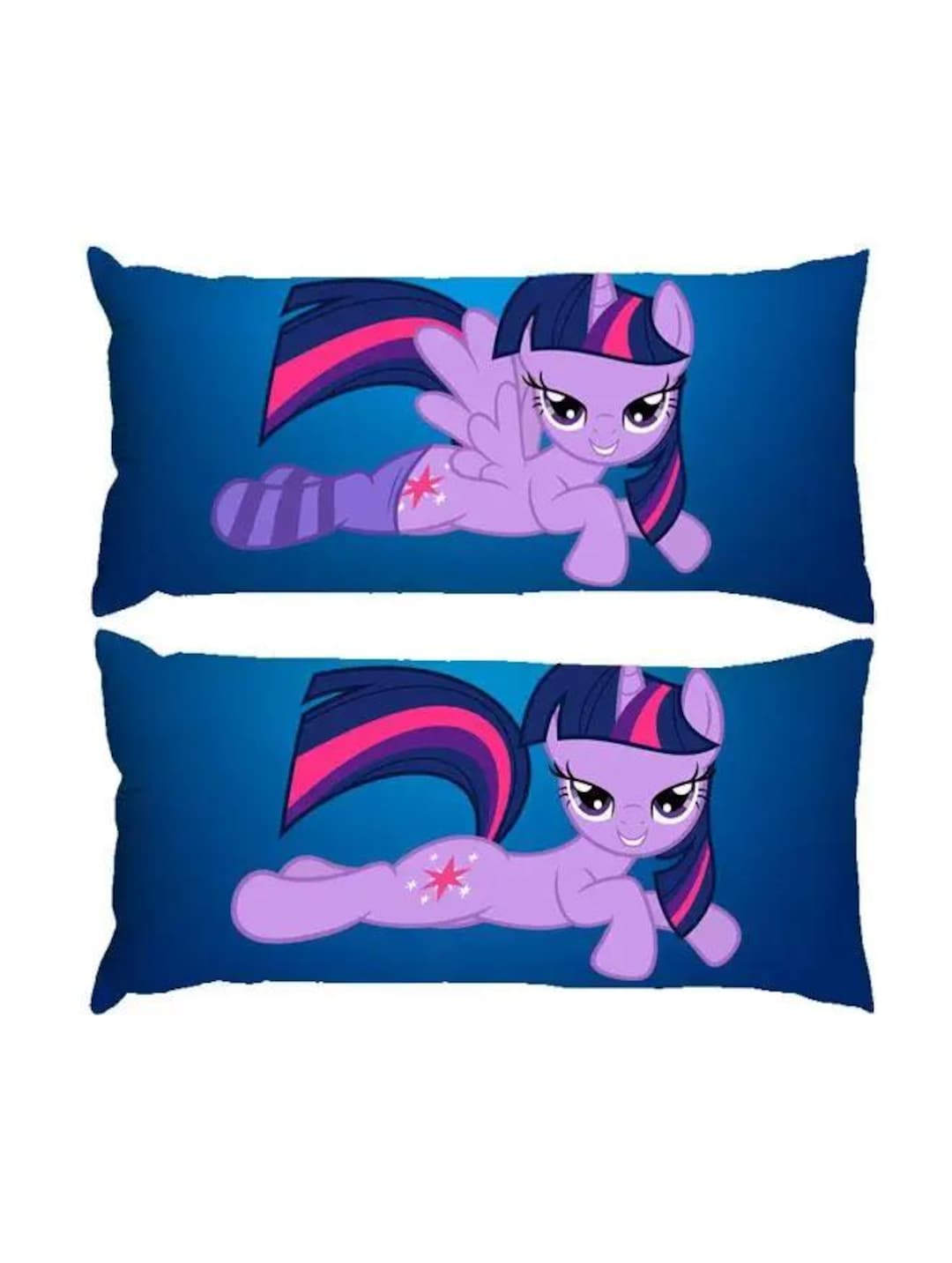 Double-sided Pony Dakimakura: MLP Gift Unicorn Pillow Cover, Custom ...
