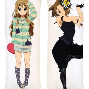 Custom Dakimakura Hug Pillow, Double Sided Anime Dakimakura, Perfect for Cuddling, Room Decor, and Anime Fans, Anime-themed Gift