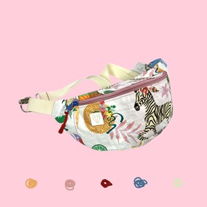 Unisex Upcycled Tyvek Bum Bag | Large Eco-Friendly Fanny Pack