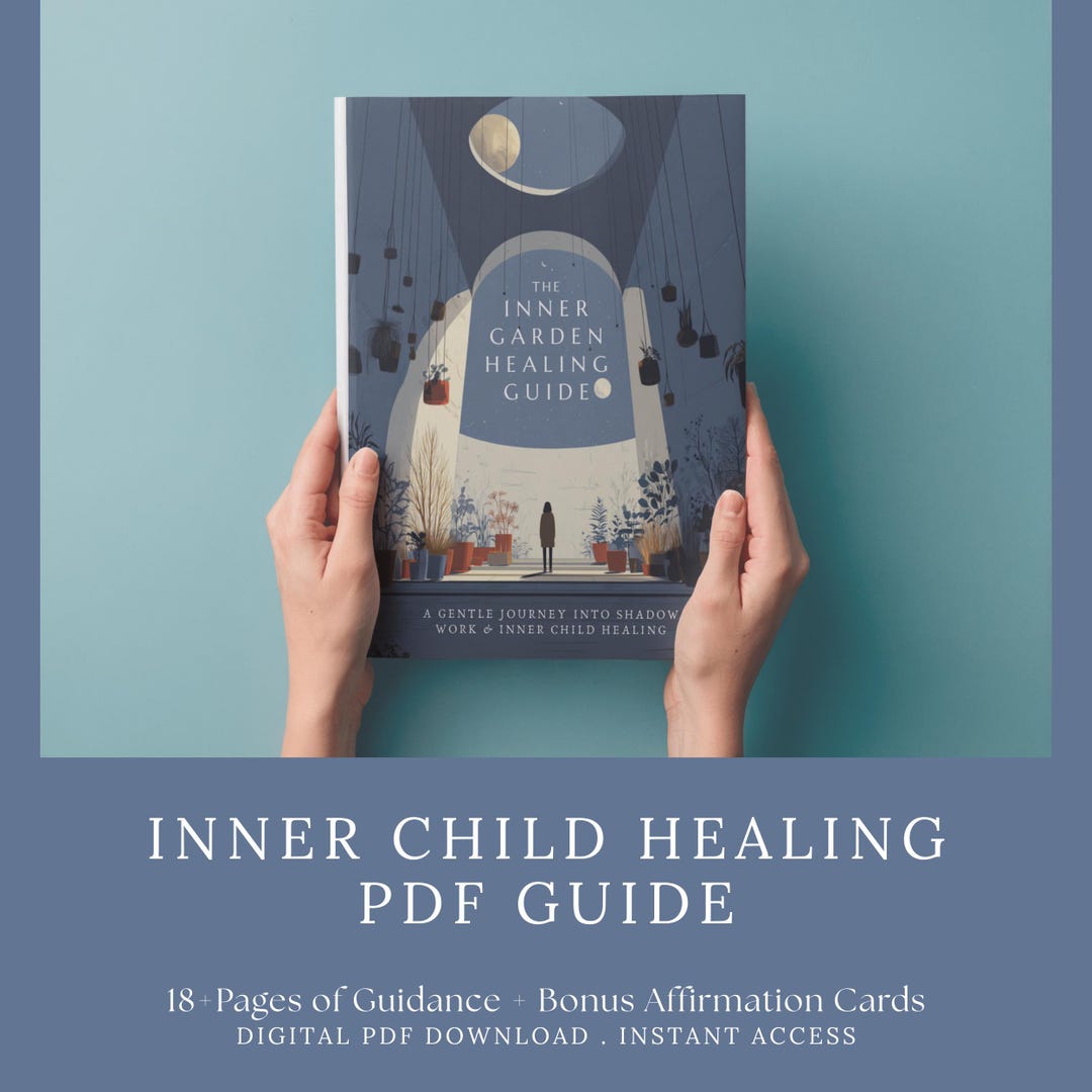 Reflection Inner Child Printable Inner Child Healing Guided Journal, Self Care Affirmation ...