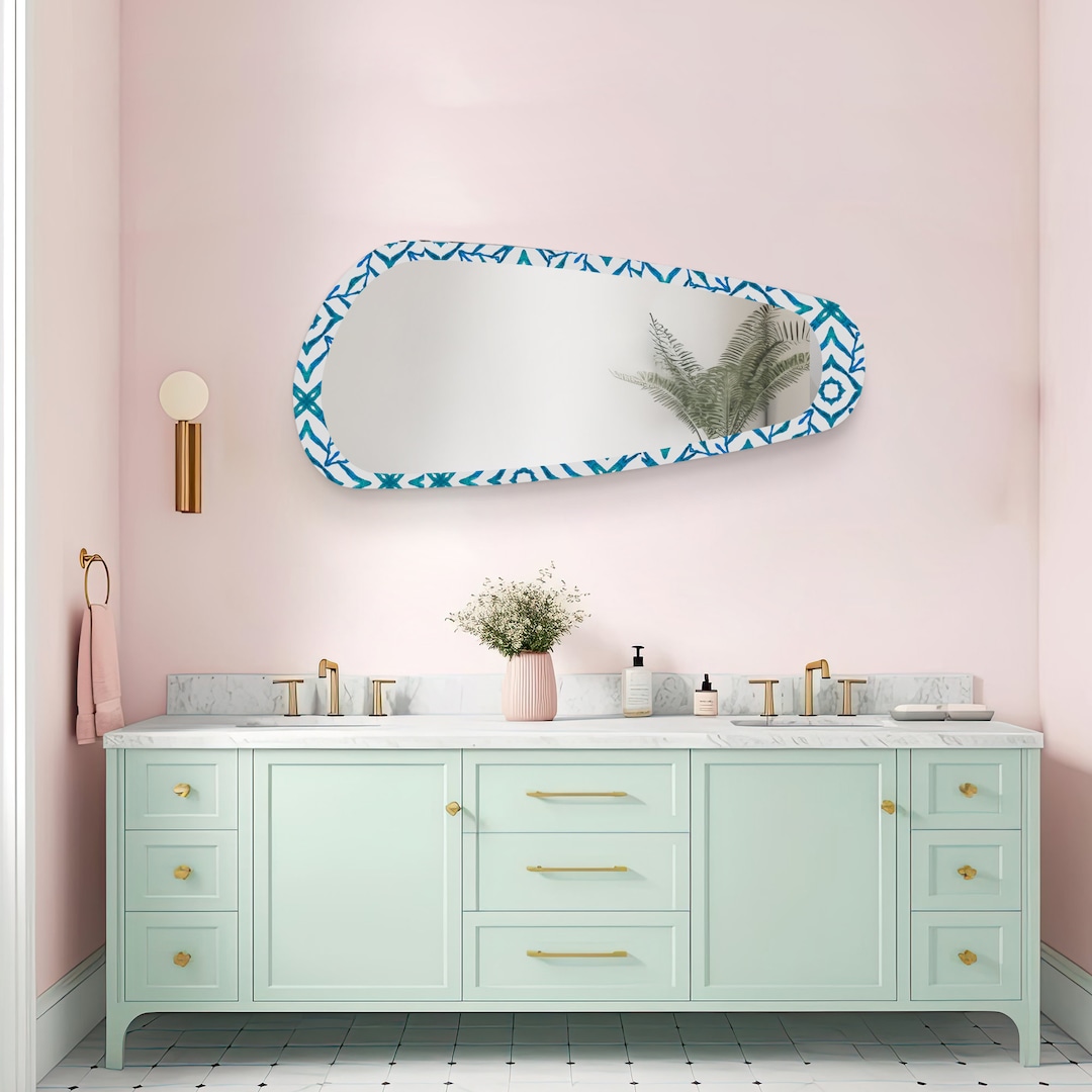 Long Mirror for Bedroom , Large Mirror Bathrom Wall Decor , Aesthetic ...