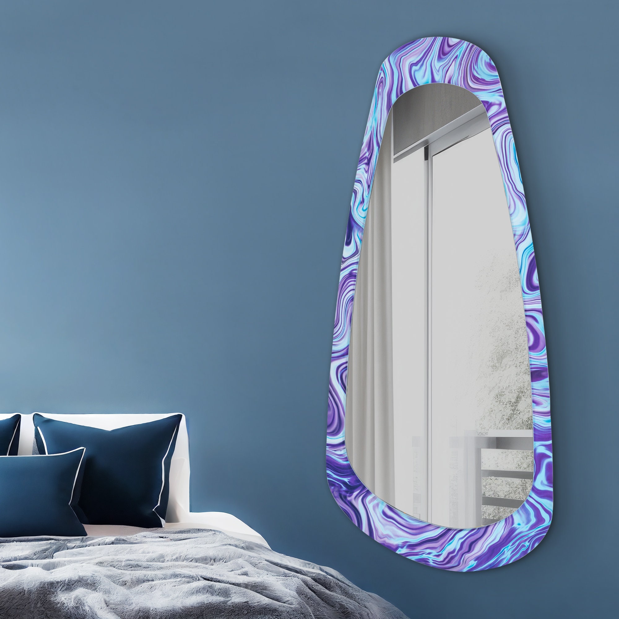 Large Full Length Entryway Mirror , Long Modern Bathroom Mirror - Etsy