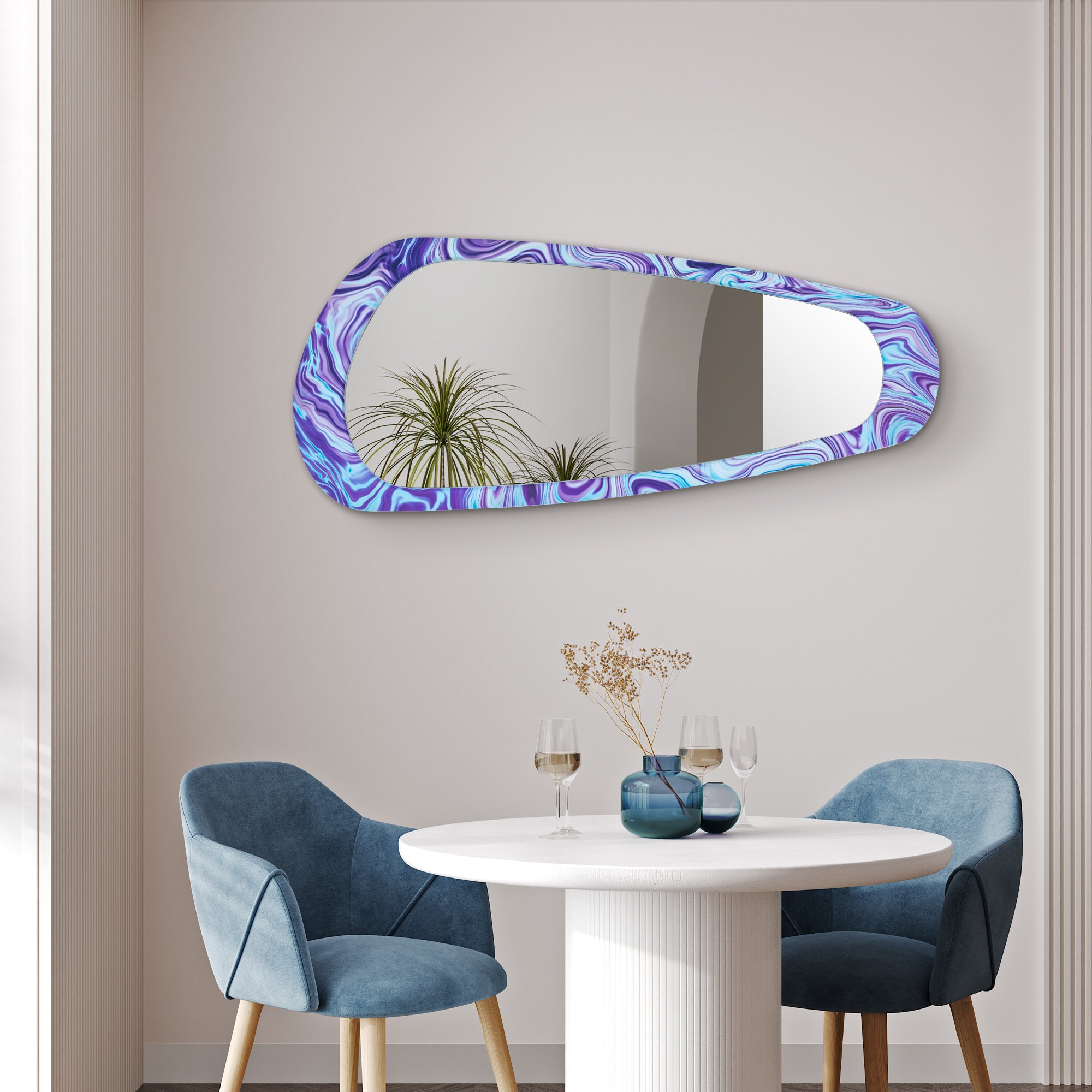 Large Full Length Entryway Mirror , Long Modern Bathroom Mirror - Etsy