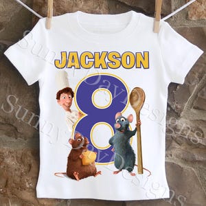 Ratatouille Birthday Shirt