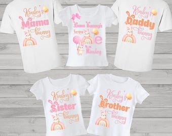 Bunny Family Birthday Shirts, Bunny First Birthday Party Ideas, Sombunny's One Birthday Shirts