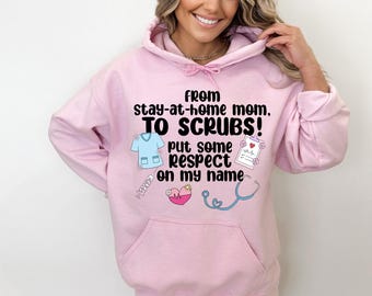 Nurse Mom Hoodie: Comfort & Pride - Gift for New Nurse