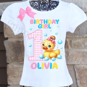 Rubber Duck Birthday Shirt, Rubber Duck First Birthday Shirt, Ducky Birthday Shirt, Cute Ducks Birthday Shirt, Duck Birthday Party Ideas