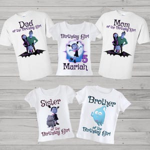 Vampirina Family Birthday Shirts