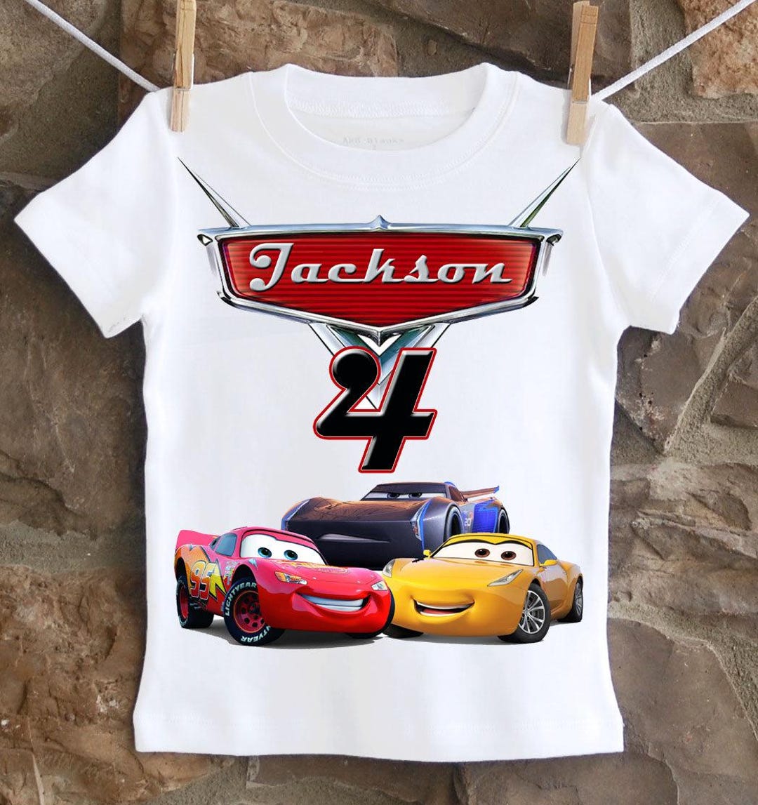 Cars 3 Birthday Shirt - Etsy
